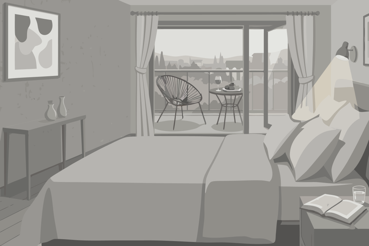 Habitación Doble con balcón